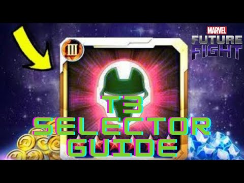[MFF] T3 Selector Guide For F2P And New Players #MFF #FutureFight #Asgardian #MarvelFutureFight