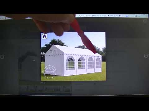 MongoTV_8949 - KIGGER PÅ PARTY TELT - Del 36 - Brandsikker Party Telt - MONGO TV World Tour