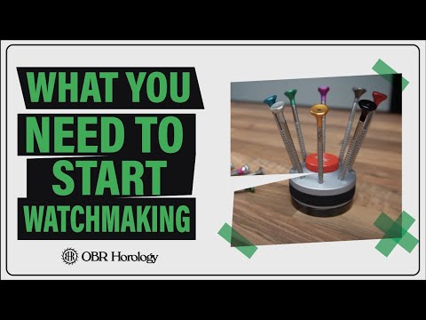 Watchmaking For Beginners: What You Need to Get Started (Tool Buying Guide)