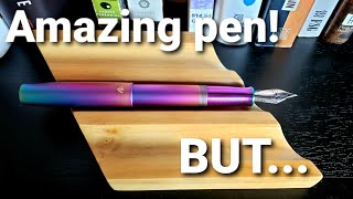 Gravitas Entry Review │ A Rainbowy Metal Fountain Pen