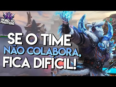Se não colaborar fica difícil! RA MID, Ranked Conquista Road to Master , Smite BR