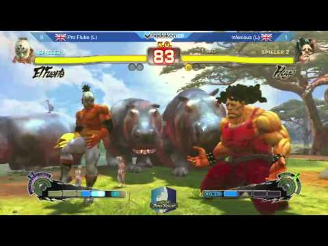 USFIV: Pro Fluke vs Infexious - FFM Rumble #8 2015 Losers Top 16 - CPT 2015 - Capcom Pro Tour