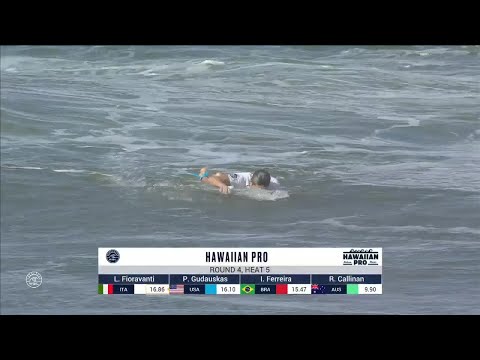 Hawaiian Pro, Men's Qualifying Series - Round 4 heat 5