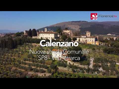 🚀 DRONE | Calenzano, la nuova strada di collegamento tra la SP8 e via Petrarca