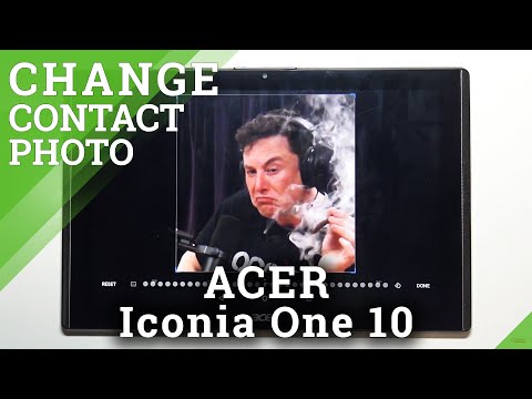 How to Add Photo to Contact in ACER Iconia One 10 – Personalize Contact Profile
