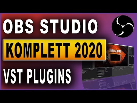OBS Studio Komplettkurs 2020: #25 VST Plugins
