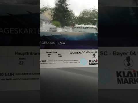 KSC : BAYER 04 LEVERKUSEN 11.08.2017