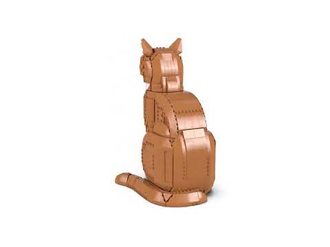 Gambar LEGO Ideas Orange Cat Set 1755 pcs 21376 - Oranye/Putih