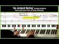 'Up Jumped Spring' (Freddie Hubbard) - Solo jazz piano tutorial