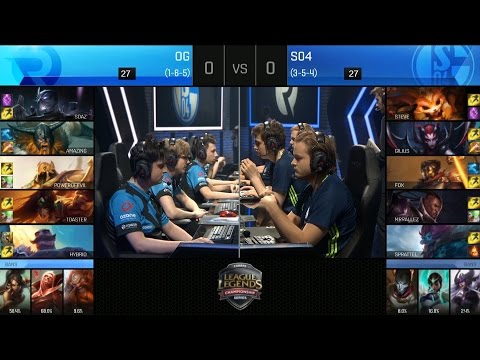 OG vs S04 Game 1 Highlights - ORIGEN vs FC SCHALKE 04 EU LCS Week 7 Summer 2016
