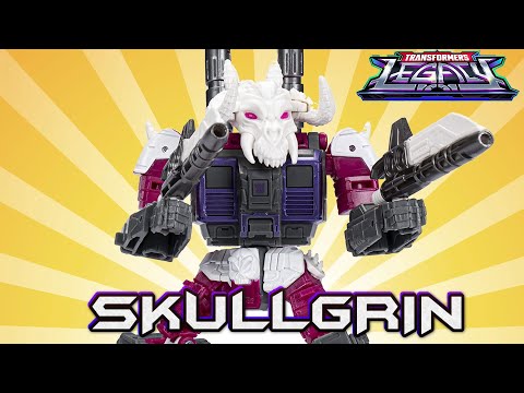 Transformers Legacy SKULLGRIN | VIDEO REVIEW