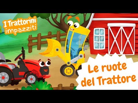 🛞 Le ruote del Trattore 🚜 - Trattorini Impazziti - Canzoni per bimbi