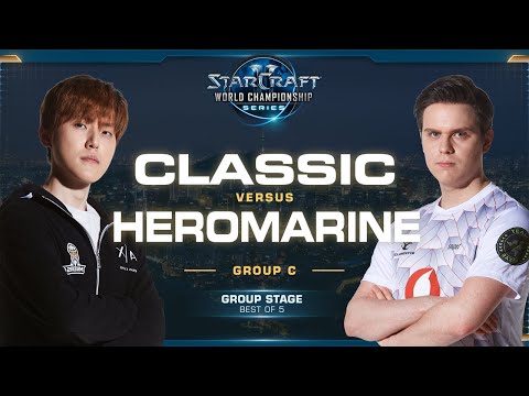Classic vs HeRoMaRinE PvT - Group C - 2019 WCS Global Finals - StarCraft II