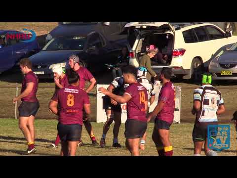 2018 NHRU Round 10 Premier 1 Highlights   Lake Macquarie v Nelson Bay