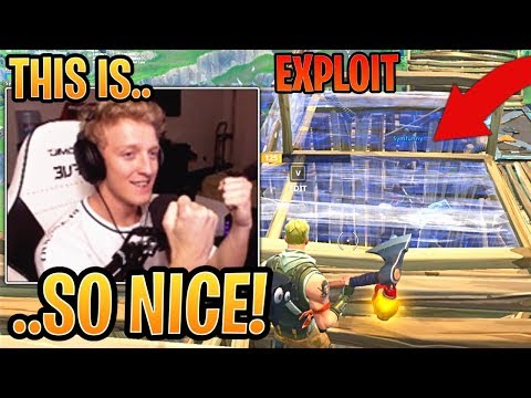 Tfue Finds *NEW* "Floor Phase Through" EXPLOIT He Never Knew About! - Fortnite Funny Moments