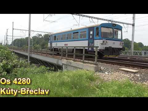 Vlaky/trains Břeclav Vídeňák-17.6.2020