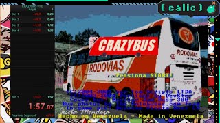 World Record Crazy Bus Speed Run - OMG So Crazy - New Strats + Incredible Route !!