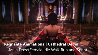 Regnante Animations Preview 3 of 3 - Female Movement AIO - Main Dress Set