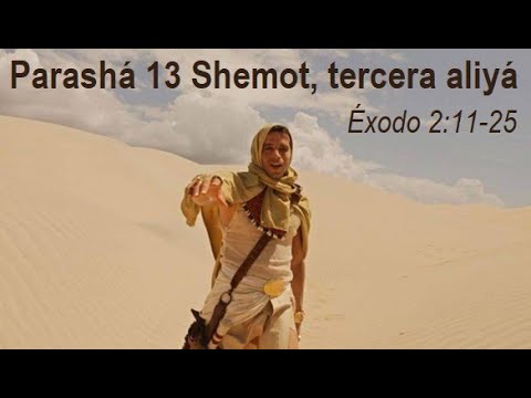 EBarraza Parasha 13 Shemot Tercera Aliya Exodo 2 v11 a v25