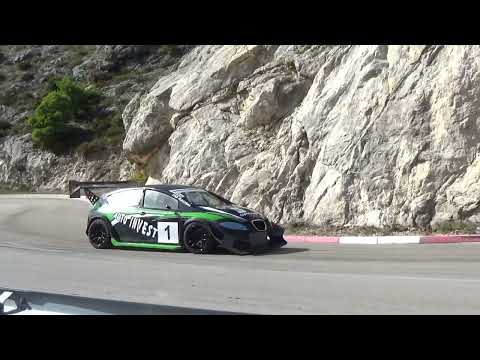 Dejan Dimitrijevic - Brdska trka Dubrovnik 2023 - Seat Leon - burn