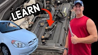 How To Replace 2007-2011 Hyundai Accent Spark Plugs