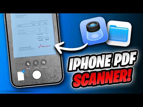 Scanning iPhone documents – so EASY with iOS 26! 📲