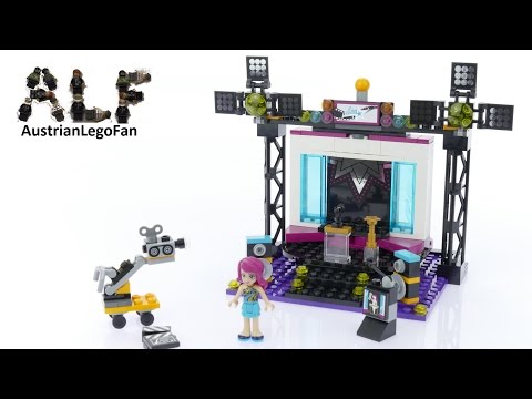 Vidéo LEGO Friends 41117 : Le plateau TV Pop Star