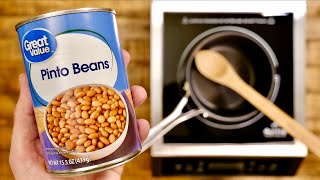 How To Cook: Canned Pinto Beans