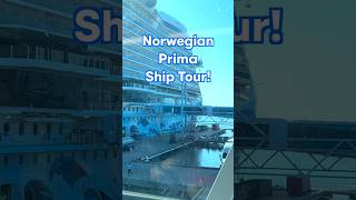 1 minute Tour of Norwegian Prima! #shorts #norwegianprima #cruiseship  #shiptour