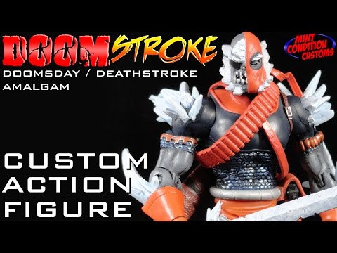 DOOMSTROKE (Doomsday / Deathstroke Amalgam) DC Custom Action Figure