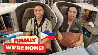 Flying Back Home from Singapore 🇸🇬 to the Philippines 🇵🇭 | Vlog #1841 [4K]