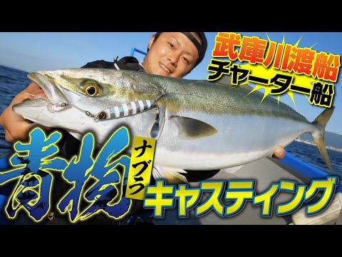 【武庫川渡船】近場だけど魚影がスゴイ！青物キャスティング【ジャックアイ】