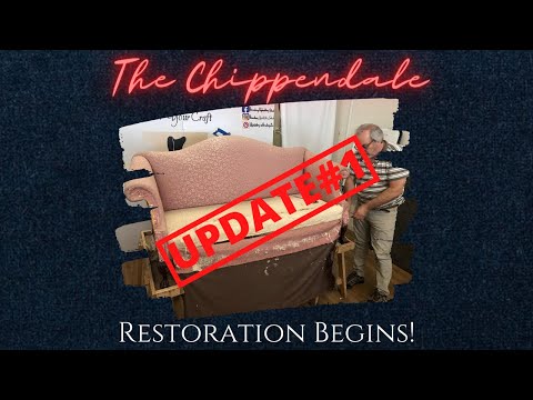 CHIPPENDALE RESTORATION BEGINS! - STAGE 3 - UPDATE #1
