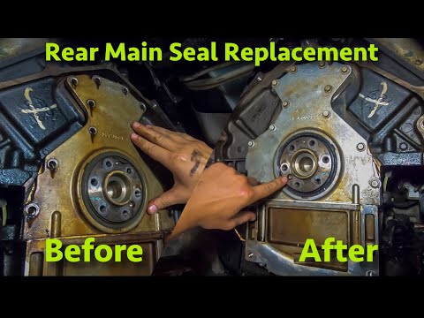 Rear Main Seal Replacement || EASY