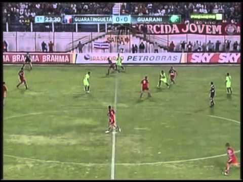 Guaratingueta 2 x 1 Guarani