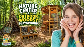 Silly Miss Lily Visits a Nature Center & Outdoor Playground | Nature, Birds, Frogs & Fun for Kids