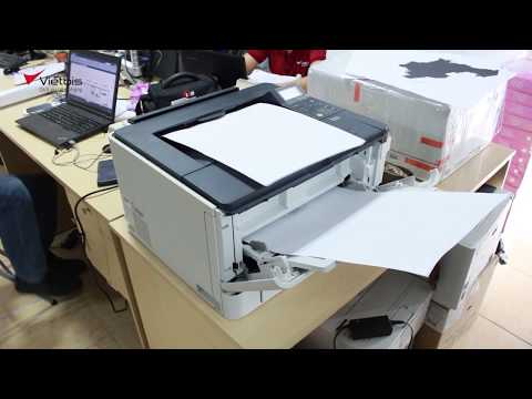 Cài đặt kết nối máy in A3 Canon LBP8730i với máy tính (Driver tiếng Nhật)