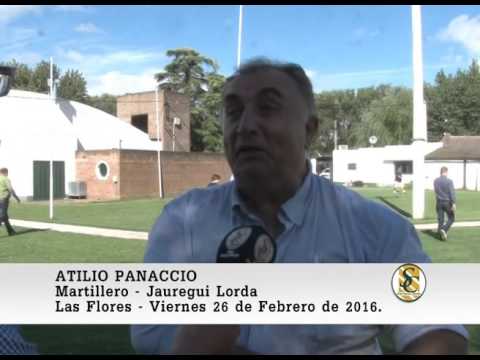 26-02-16 Nota Atilio Panaccio - Jauregui Lorda - Las Flores.