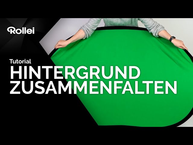 Video teaser for Faltbarer Hintergrund - Aufbauen und zusammenfalten