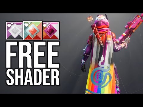 FREE One Of A Kind Shader + NEW Unique Shaders Bundle! - Destiny 2 Rite of the Nine