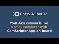 Camstreamer CamScripter App für AXIS Netzwerkkameras