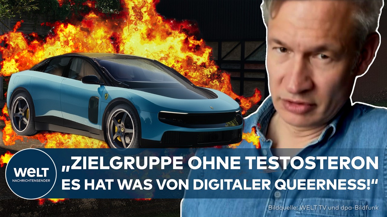 VERRAT AN DER FERRARI-DNA? Poschardt mit scharfen Worten zum neuen Elektro-Ferrari!