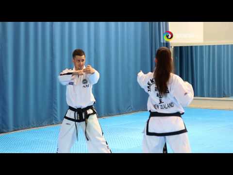 Choong-Jang Pattern – Punching the hand