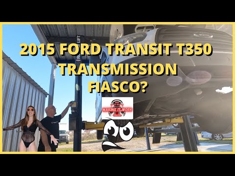 FORD T350 transit Van Transmission replacement. Diagnosis to completion.