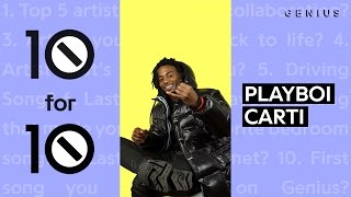 Playboi Carti Was In The Studio When Frank Ocean's "Nights" Was Made | 10 for 10