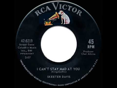 1963 HITS ARCHIVE: I Can’t Stay Mad At You - Skeeter Davis