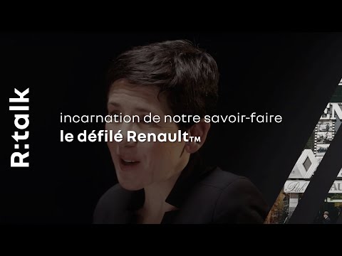 clin d’oeil à la haute couture | le défilé Renault