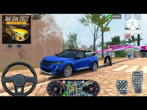 Taxi Sim 2022 🚕💥 Gameplay SUV OFF-ROAD CRAZY Uber 4X4