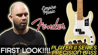 Video thumbnail for FIRST LOOK! - Fender Player II Precision Bass - EMPIRE MUSIC by Empire Music