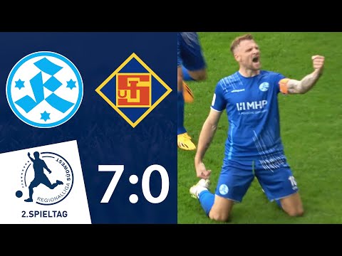 Dickelhuber scores hat trick | SV Stuttgarter Kickers - TuS Koblenz | Matchday 2 RLSW